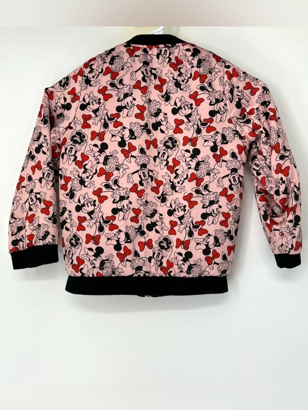 Disney Minnie Mouse bomber jacket girls 7/8